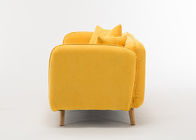 Modern Contemporary Bedroom Furniture Customized Three Seater Fabric Sofa