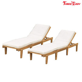 Trung Quốc Hiện đại ngoài trời Chaise Lounge, Brow / Beige Patio Furniture Chaise Lounge nhà máy sản xuất