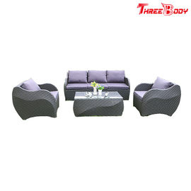 Trung Quốc Garden Outdoor Lounge FurnitureRattan Sofa, Đồ gỗ ngoài trời hiện đại Bảo vệ UV nhà máy sản xuất