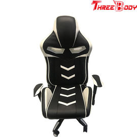 Trung Quốc Ghế chơi game màu đen và trắng thương mại, trọng lượng nhẹ Racing Ghế bàn ghế nhà máy sản xuất