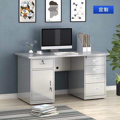 Xinlongfei 201/304 Stainless Steel Customized Drawer-Type Cashier With Lock Office Computer Desk