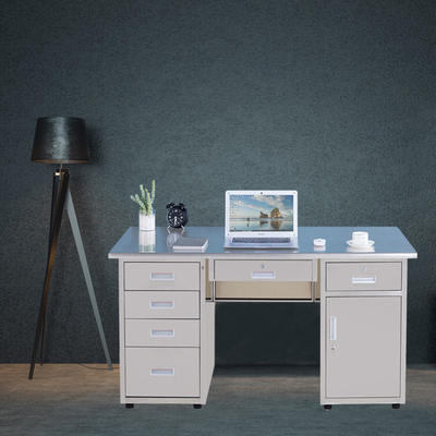 Xinlongfei 201/304 Stainless Steel Customized Drawer-Type Cashier With Lock Office Computer Desk