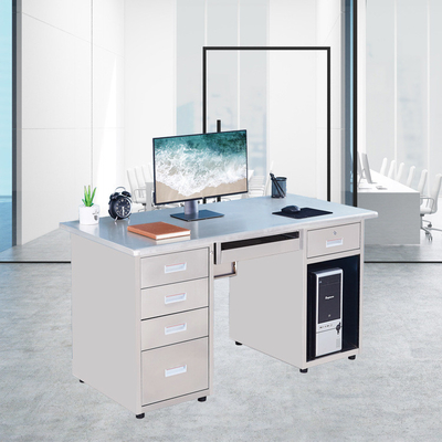 Xinlongfei 201/304 Stainless Steel Customized Drawer-Type Cashier With Lock Office Computer Desk