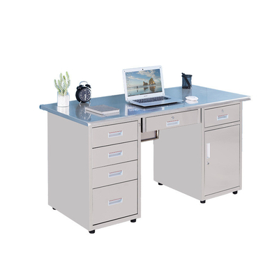 Xinlongfei 201/304 Stainless Steel Customized Drawer-Type Cashier With Lock Office Computer Desk